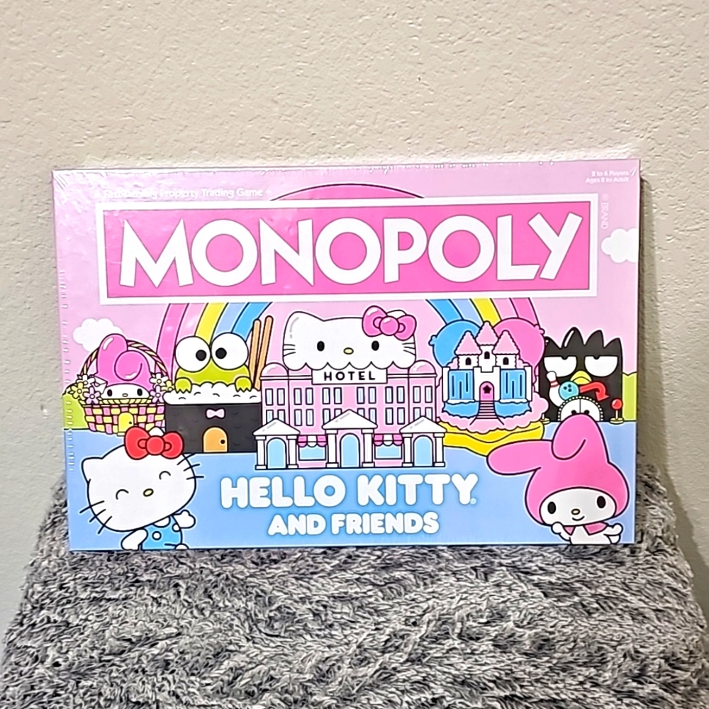 🚩SOLD🚩 Hello Kitty and Friends Limited Edition Monopoly - Picture 1 of 3